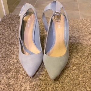 Blue Gianni Bini Heels worn once for a wedding